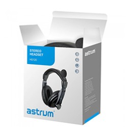 Astrum Hs120 Large Stereo Headphones with Mic